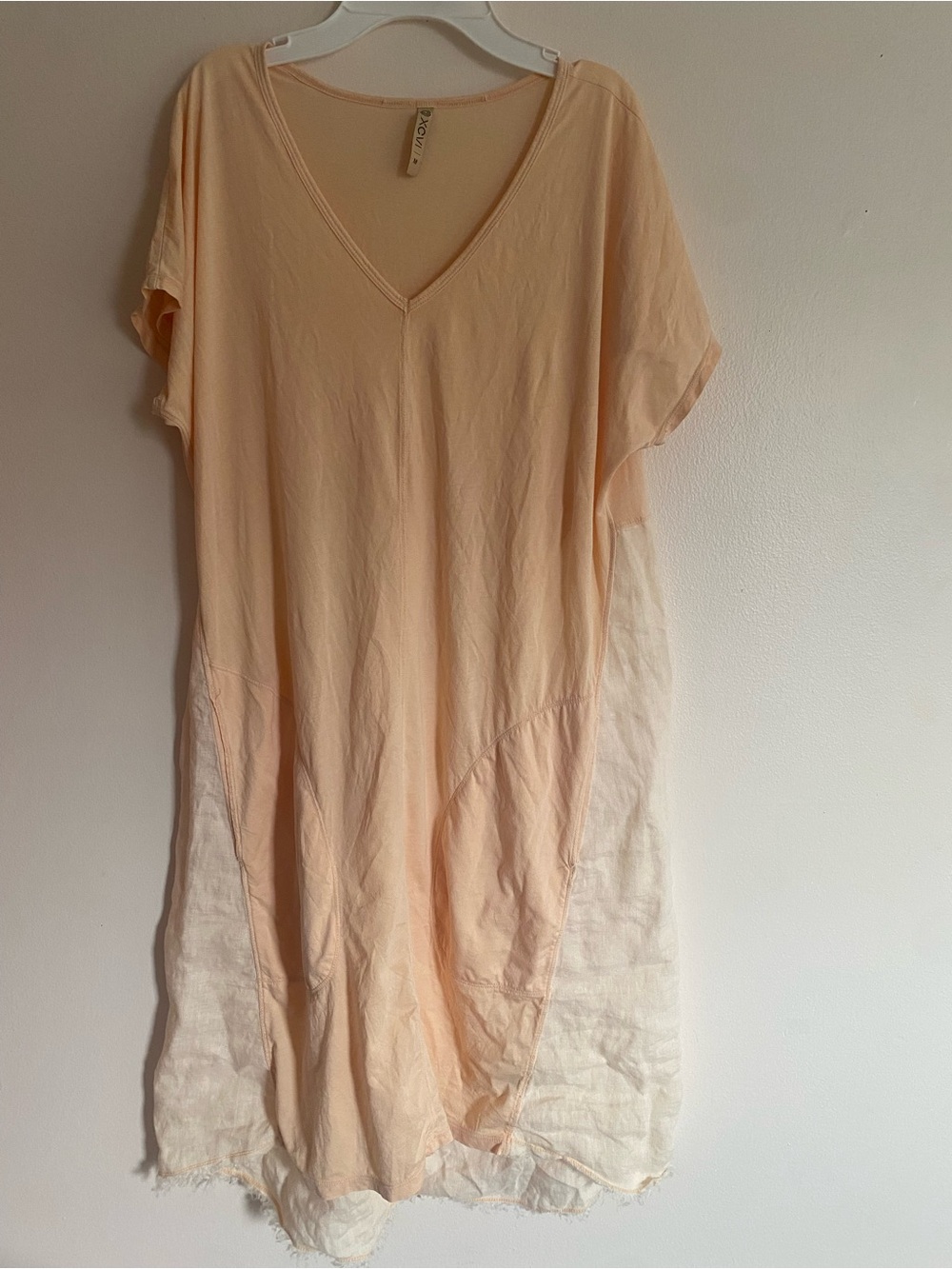 XCVI mini dress  Peach Scoop Neck Top